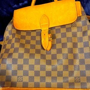 ♥️♥️ LOUIS VUITTON EBENE DAMIER M99038 ARLEQUIN BACK PACK TH1926 ♥️♥️